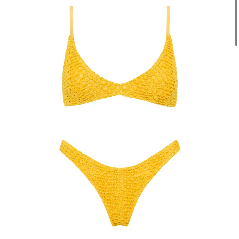 Triangl crochet bikini